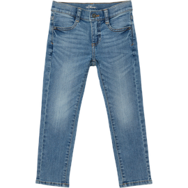 s.Oliver - Jeans Brad / Slim Fit / Mid Rise / Slim Leg, Kinder, blau, 110/REG