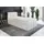 a&j möbelland gmbh Boxspringbett, Jugendbett FUNI 80x200 (Links) mit Bettkästen, Bonell-Matratze und Topper. Farbe: Weiß. - Weiß