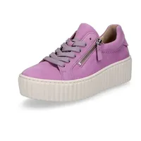 Gabor Plateau Schnürschuhe in Lila | Gr.: 38