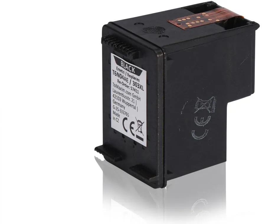 Kompatibel zu HP T6N04AE / 303XL Druckkopfpatrone, schwarz
