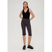 QS Caprihose Slim Grau 38