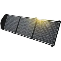 EnjoySolar Solarmodul 150W 12V Faltbares Solarpanel Solarmodul Solartasche Outdoor