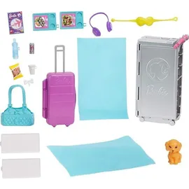 Barbie Dreamhouse Adventures Reise Traum-Flugzeug mit Puppe (blond)