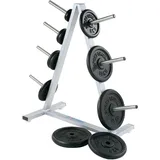 Sport-Thieme Hantelscheiben-Ablageständer. 30 mm. 7 Dorne bunt No Size