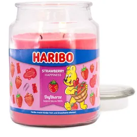 fragrance and style gmbh Strawberry Happiness Duftkerze 510 g rosa