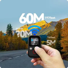 TELESIN Bluetooth Remote V2 für GoPro Hero 13/12/11/10/9/8/MAX Fernbedienung