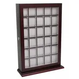 Rothenschild Uhrenvitrine RS-1135-30BU für 30 Uhren bubinga