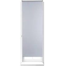 Relaxdays Seitenzugrollo 56 x 160 cm weiß/silber