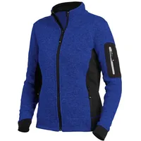 FHB Strickjacke Marieke 79596 3XL royalblau/schwarz