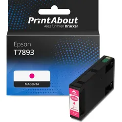 Druckerpatrone kompatibel mit Epson T7893 - Magenta