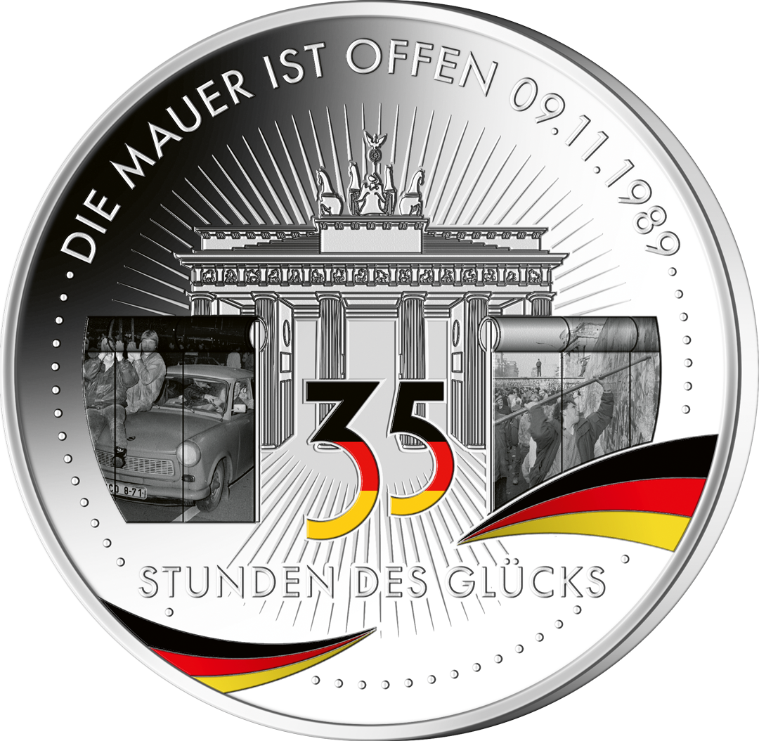 Silber-Kollektion „35 Jahre Einheit & Freiheit“