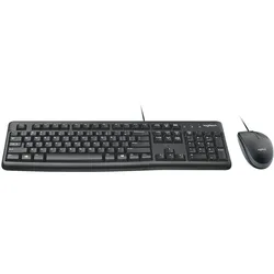 Desktop MK120 Tastatur USB (Schwarz)