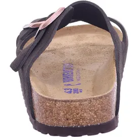 Birkenstock Arizona Bs Veloursleder schmal mocca 41