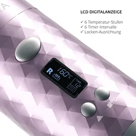 AILORIA Kabelloser Auto-Curler amethyst