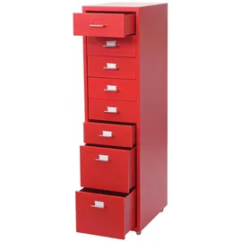 MCW Preston Rollcontainer 110x28x41 cm Rot
