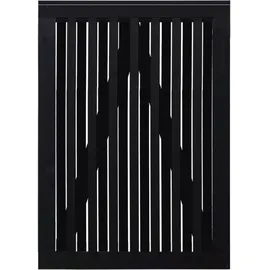 Plus Tor Nagano 100 x 140 cm RAL 9005 Schwarz