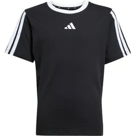 adidas - Girl's 3-Stripes Essentials T-Shirt - T-Shirt Gr 170 schwarz