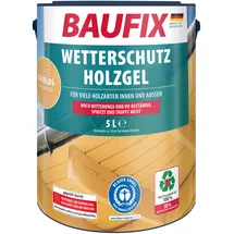 baufix Wetterschutz-Holzgel Farblos seidenglänzend 5 l