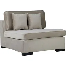 Home Affaire Sofa-Mittelelement HOME AFFAIRE "Skara", beige (dunkelbeige), B:90cm H:86cm T:100cm, Polsterelemente, Modul zum eigenen Zusammenstellen, in vielen Bezugsqualitäten