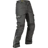 Lindstrands Borgvik wasserdichte Motorrad Textilhose, schwarz, Größe 116 für