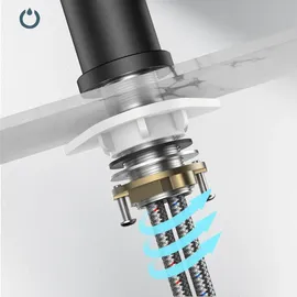 luxuskollektion Einhebelmischer Schwarz