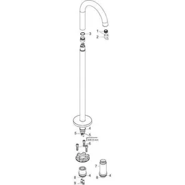 Hansgrohe Axor Uno Wanneneinlauf (38412000)