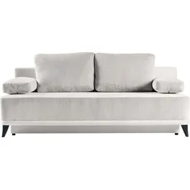 werk2 Schlafsofa WERK2 "Rosso Breite 204, Liegefläche 140/200cm. aktueller Cord Materialmix", beige (sand), B:200cm H:93cm T:95cm, 100% Polyester;90% Polyester, 10% Nylon, Sofas, Schlafsofa, 2-Sitzer Sofa und Schlafcouch mit Federkern & Bettkasten