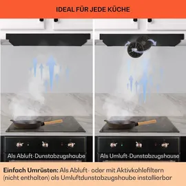 Klarstein Inselhaube 60 cm Schwarz