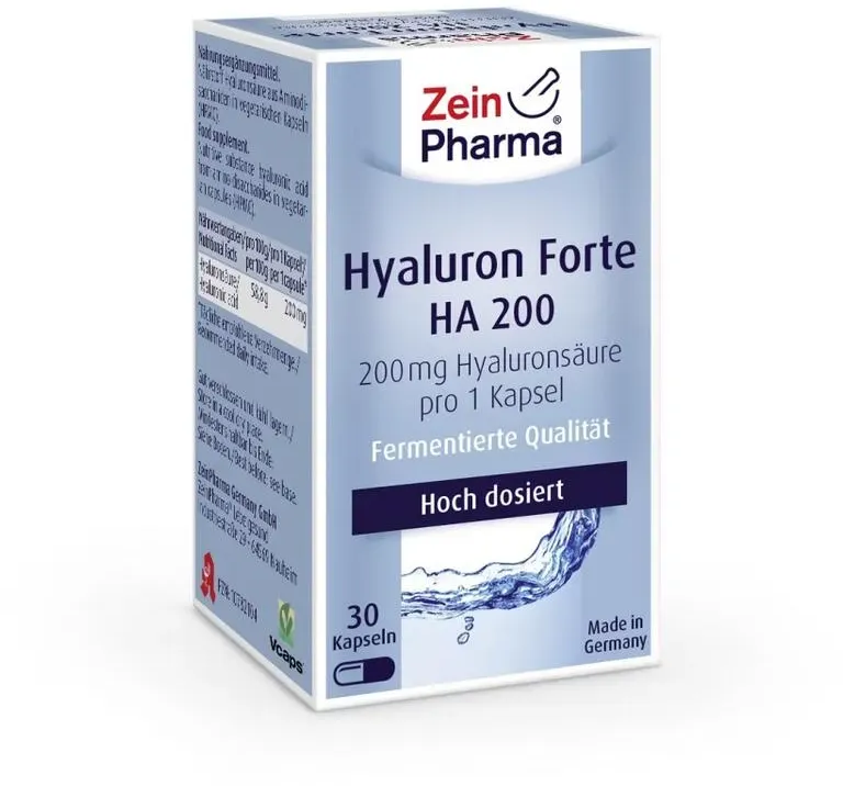 Zeinpharma Hyaluronsäure 200 mg Kapseln