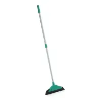Leifheit Besen Soft & Easy Grün mit Teleskopstiel 75-130 cm