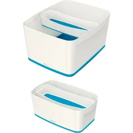Leitz MyBox Aufbewahrungsschale 31 x 5,5 x 10,5 cm 1-tlg. blau/weiß