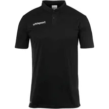 Uhlsport Essential Polyester Poloshirt Kinder schwarz 128
