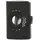 I-Clip Kartenetui Herren schwarz/silver