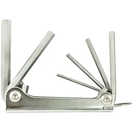 Fortis Winkelschraubendreher-Satz im Handklapphalter Metall 3-10mm 6-tlg.