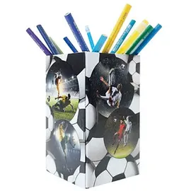 Herma Stiftehalter Fußball 8,0 x 8,0 x 13,5 cm