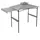 Costway Grillpavillon 318 x 153 x 250 cm grau/schwarz