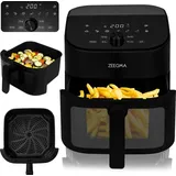 Zeegma Knapper Chef Airfryer 6,5L 1600W schwarz