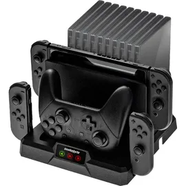Snakebyte Dual Charge Base S Ladestation Schwarz Nintendo Switch