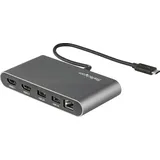 Startech StarTech.com Thunderbolt 3 Mini Dock - Mobile TB3-Dockingstation mit dual Monitoren, HDMI 4K 60 Hz - GbE