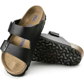 Birkenstock Arizona Weichbettung Birko-Flor schmal schwarz 46