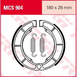 TRW Lucas Bremsbacken MCS904