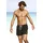 s.Oliver Badeshorts S.OLIVER, Herren, Gr. L (52), N-Gr, schwarz, Microfaser, Microfaser, Polyester, kontrastfarbene Details, unifarben, Badehosen Badeshorts, mit komplementärem Farbdesign