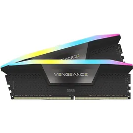 Corsair Vengeance RGB DDR5 6200MHz CL36 Intel XMP iCUE Kompatibel Computer Speicher - Schwarz