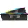Corsair Vengeance RGB DDR5 6200MHz CL36 Intel XMP iCUE Kompatibel Computer Speicher - Schwarz
