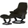 Stressless Relaxsessel Reno Leder 88 x 108 x 78 cm Braun mit Hocker