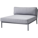 Cane - Line Conic Daybed hellgrau