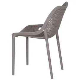 Siena Garden District Stapelsessel 60 x 50 x 81 cm taupe