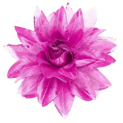 Pinke Blumen Haarspange
