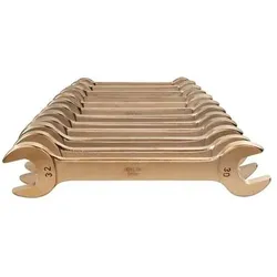 Endres Tools Doppelmaulschlüsselsatz 12-tlg.SW6-32mm Aluminium-Mehrstoff-Bronze funkenfrei