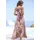 LASCANA Maxikleid Mehrfarbig 46